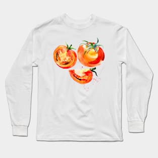 Tomato Vegetable-Vegetable Lover Long Sleeve T-Shirt